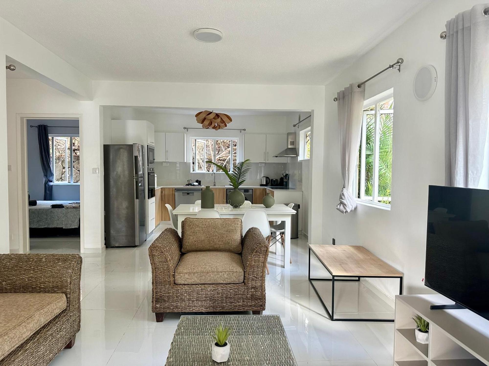 Beachfront Villa In A Beautiful And Secured Complex Flic en Flac Экстерьер фото